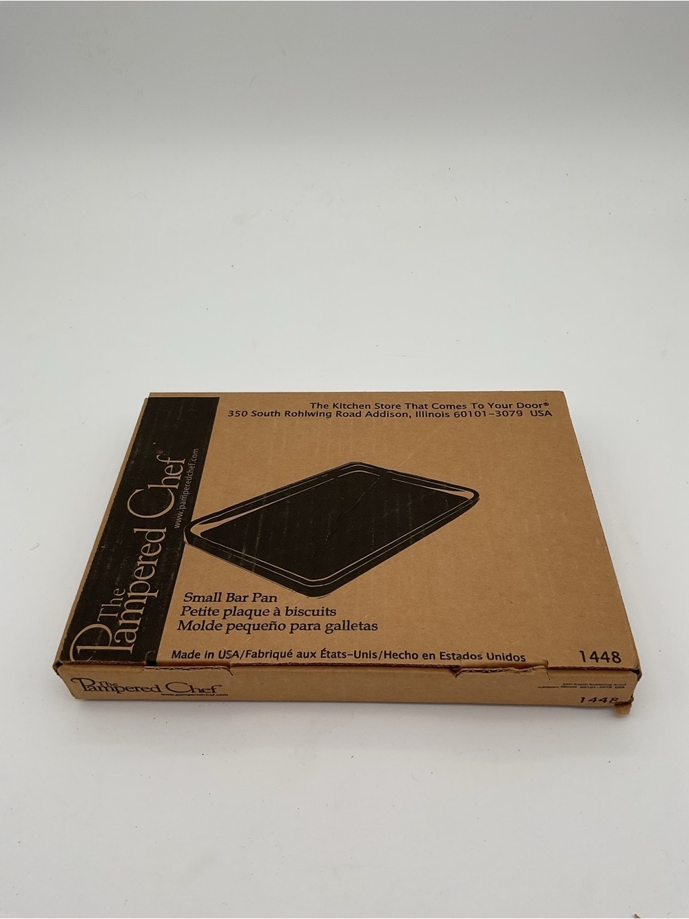 NIB Pampered Chef Small Bar Pan 1448